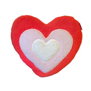 Multi Heart Decorative Pillow